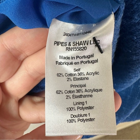 NWT VERONICA BEARD TAMARA VEST blue COBALT SZ
US 8 - Picture 9 of 11